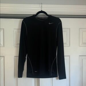 Nike Black Dri-FIT Long Sleeve Top